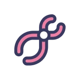 親知らずの痛み・腫れのイラスト（親知らず抜歯）